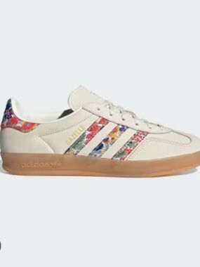BrandNew ADIDAS Gazelle X LIBERTY of London Indoor Sneakers Shoes US 6.5 Euro 38